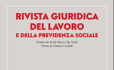 Rivista giuridica del lavoro