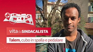 Talem, cubo in spalla e pedalare