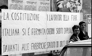 Milano, 14 maggio 1969. Sciopero dei lavoratori Fiar.