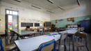 Aule deserte. Il primo giorno senza scuola