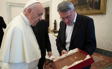 La Cgil in udienza privata da papa Francesco