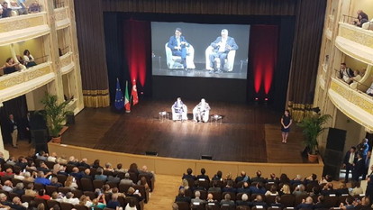 Dialogo Conte-Landini alle Giornate del lavoro