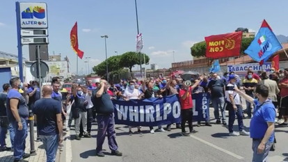 Whirlpool, operai di nuovo in strada