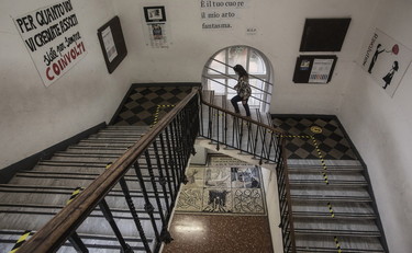 Esame di maturità 2020 © Marco Merlini Roma, 17 giugno 2020 Liceo Tasso Primo giorno dell'esame di maturità con le misure anti-covid