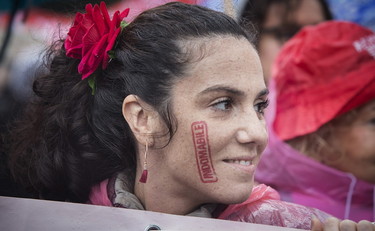 Roma, 24 novembre 2018: Manifestazione nazionale contro la violenza sulle donne © Simona Caleo