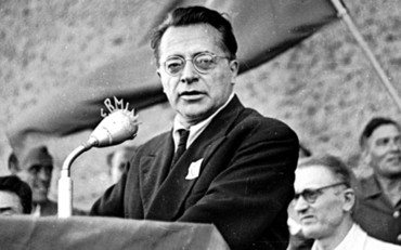 Il leader del Pci Palmiro Togliatti