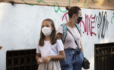 Roma, 14 settembre 2020: apertura delle scuole