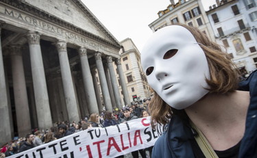 Al Pantheon il carnevale della cittadinanza