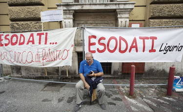 Esodati e precoci, presidio a Roma