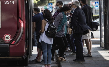 Trasporto pubblico © Marco Merlini Roma, 27 agosto 2020 Trasporto pubblico in città
