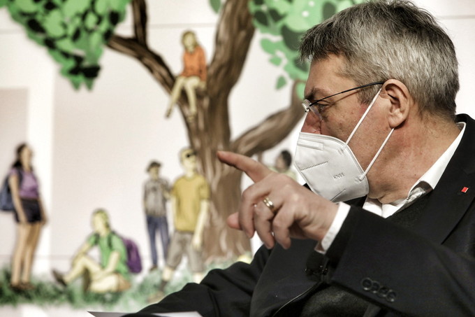 'Idee per una finanza sostenibile' © Marco Merlini
Roma, 18 febbraio 2021
Iniziativa Fisac Cgil 'Idee per una finanza sostenibile'
Nella foto Maurizio Landini