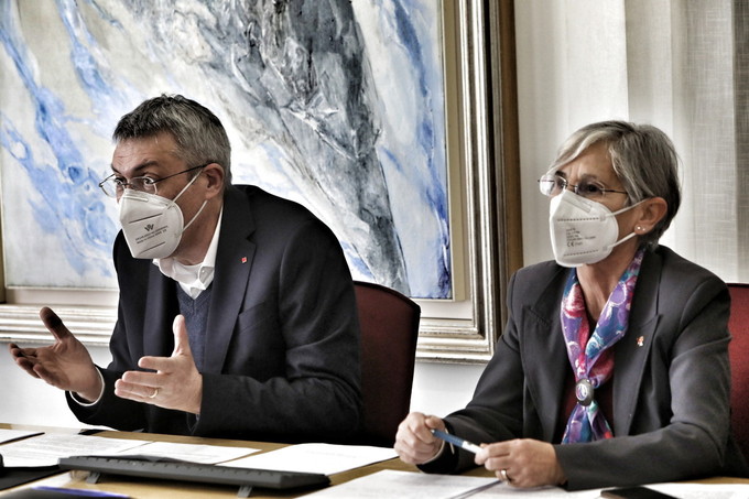 Tavolo con il Governo su vaccini e sicurezza nei luoghi di lavoro © Marco Merlini Roma, 4 marzo 2021 Videoconferenza con i ministri Orlando, Speranza e Giorgetti su protocolli di sicurezza e campagna vaccinale nei luoghi di lavoro
