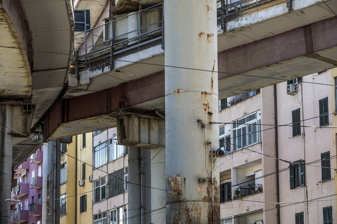 Via Prenestina sotto la tangenziale est © Marco Merlini Roma, 20 giugno 2020 Via Prenestina sotto la tangenziale est