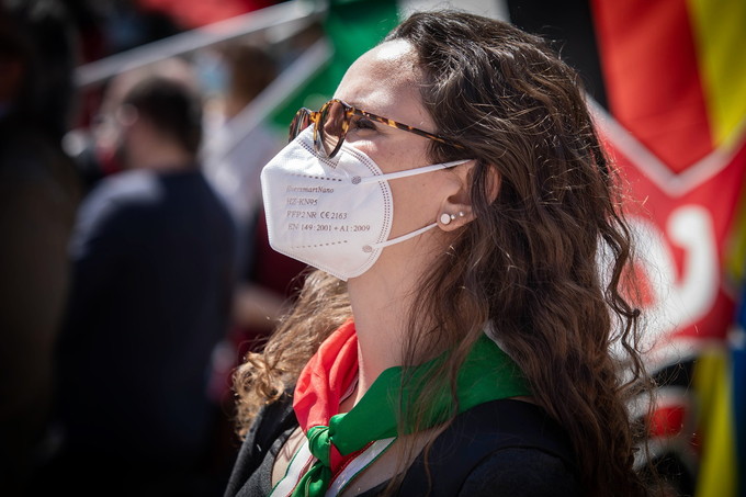 Celebrazione della Liberazione a Porta San Paolo