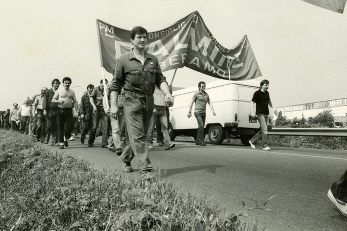 Anni ’70. Operai della Dalmine