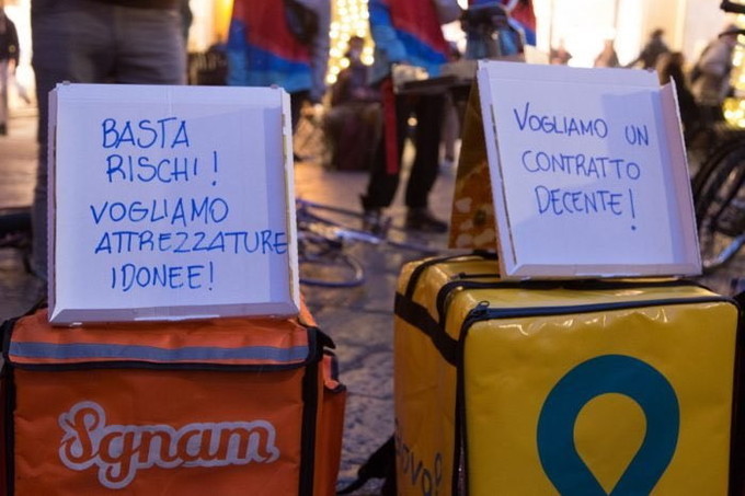 Un Primo Maggio anche per i diritti dei rider