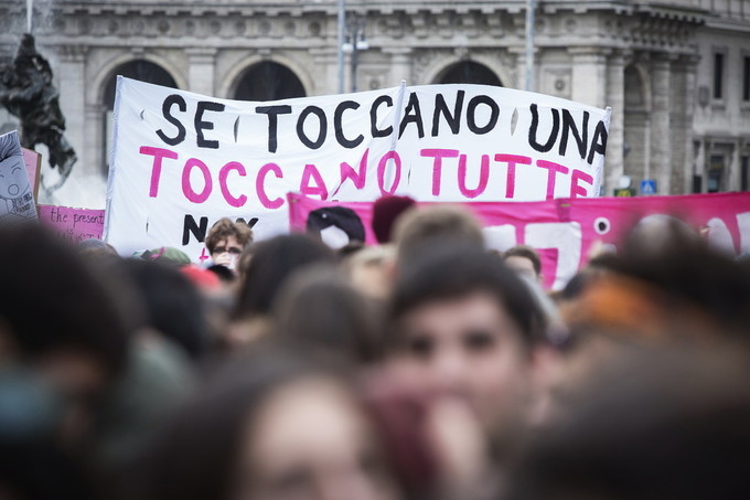 Roma, 23 novembre 2019: Manifestazione nazionale contro la violenza sulle donne © Simona Caleo