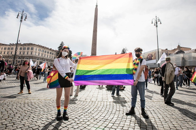 Manifestazione nazionale a sostegno del Ddl Zan