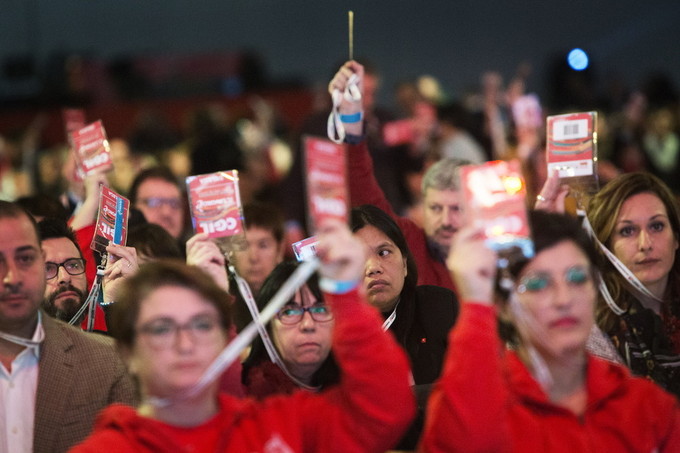 Congresso Cgil, eletti direttivo e assemblea