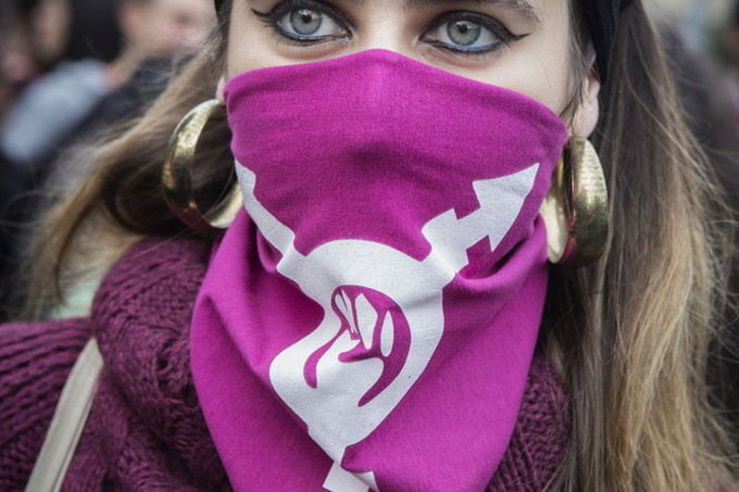 Roma, 23 novembre 2019: Manifestazione nazionale contro la violenza sulle donne © Simona Caleo